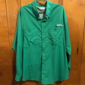 Kelly green long sleeve PFG